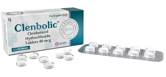 Clenbolic 40mcg (50cmp)