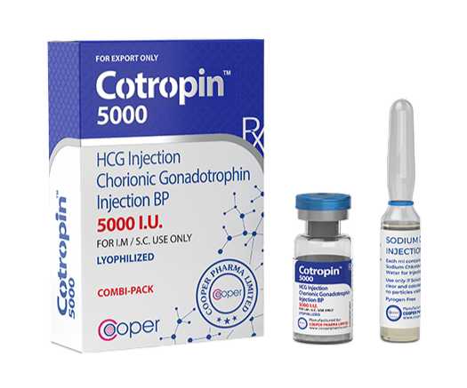Cotropin 5000ui (HCG)